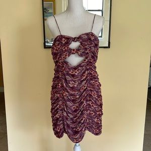 ZARA purple dress XL mini dress. Never worn